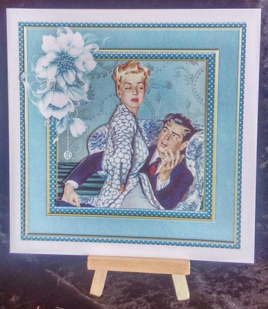 Retro Couple 1 Mini Kit by Karen Bowes