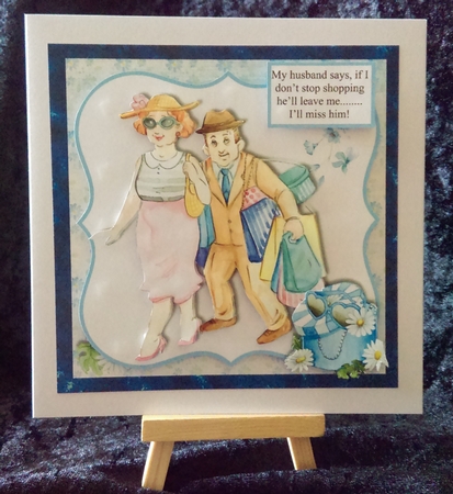 My Husband Says If I Dont Stop Shopping Hell Leave Me by Karen Bowes