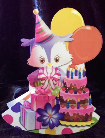 Hoot! Hoot! Its Your Birthday  Mini Rocker Card Kit by Karen Bowes