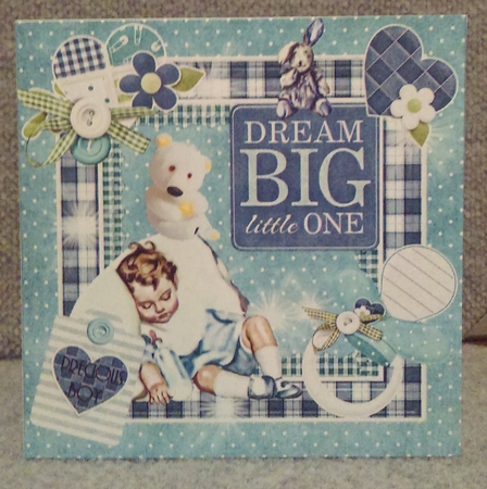 Mini Kit Baby Boy Sleeping  by Karen Bowes