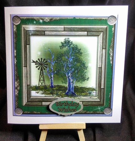 Birthday Wishes. #5- Aussie landscape by Karen Bowes