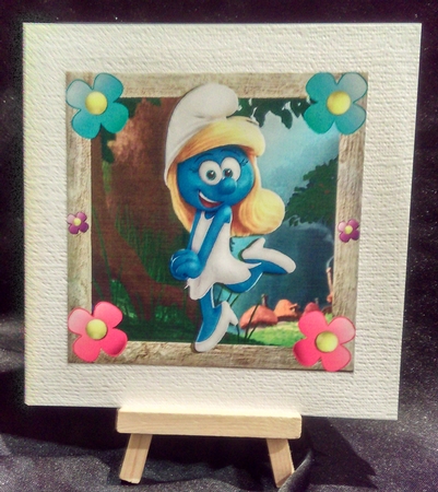 Girl Power Smurf Style Bumper Kit by Karen Bowes