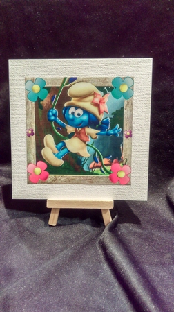 Girl Power Smurf Style 2 Mini Kit by Karen Bowes
