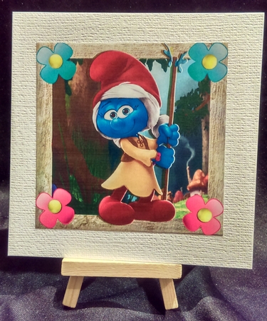 Girl Power Smurf Style 6 Mini Kit by Karen Bowes