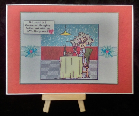 Fine Dining Stella Quick card by Karen Bowes