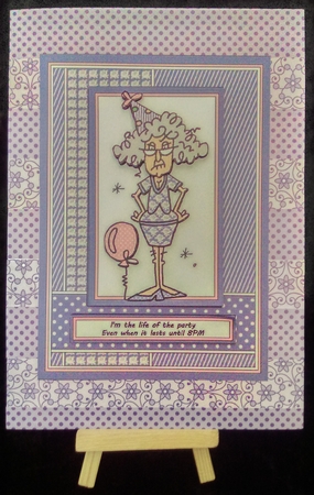 Stella - Im the life of the party (Purple/Pink) by Karen Bowes