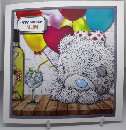Tatty teddy birthday by Karen Bowes