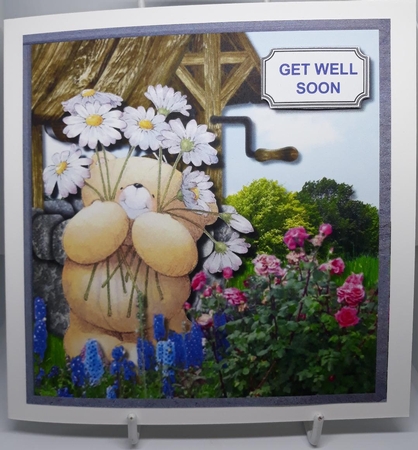 Forever friends bear with wishing well Featured Gallery Photo