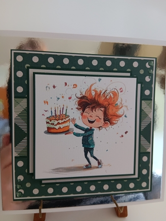 Birthday Boy #3 Mini Kit 7x7 by Karen Burdan