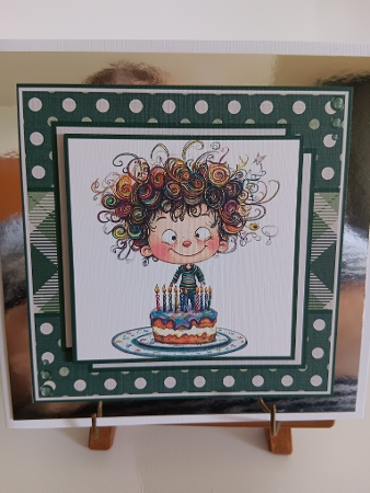 Birthday Boy #3 Mini Kit 7x7 by Karen Burdan