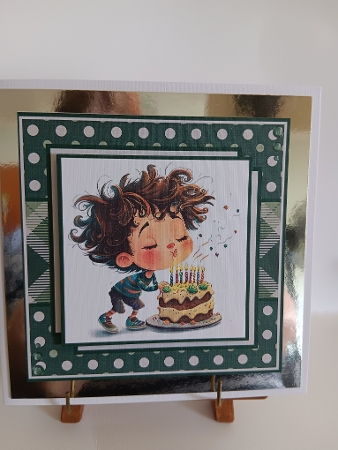 Birthday Boy #3 Mini Kit 7x7 by Karen Burdan