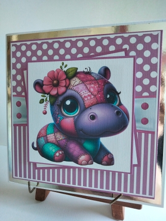 Patchwork Safari Animals Mini Kit 7x7 by Karen Burdan