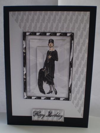 Black and White Fashion by Karen Cogan