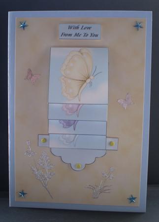 Butterfly Waterfall Sheet by Karen Cogan