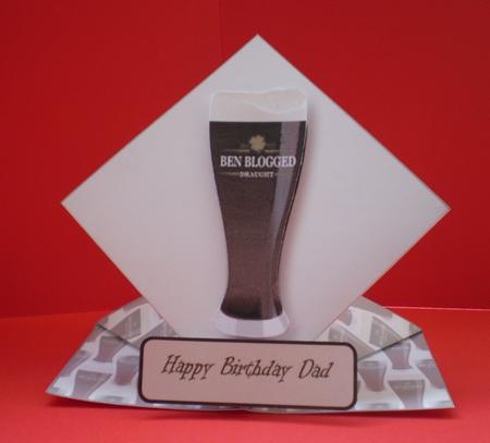 Dads Best Diamond Top Card by Karen Cogan