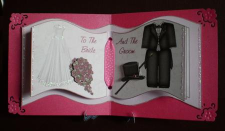 To the Bride and Groom Book Sheet by Karen Cogan