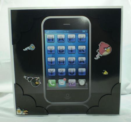 8 x 8 Smart Phone Scalloped Corner Topper by Karen Cogan