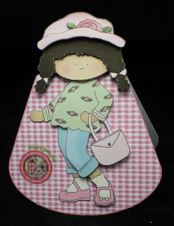 Just Shopping -wobble Card by Karen Cogan