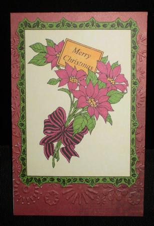 Digital Stamps - Poinsettia by Karen Cogan