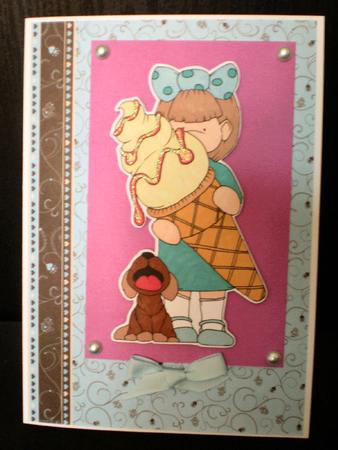 Enough for Two Doodles Digital Stamp by Karen Cogan