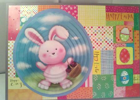 Easter Bunny Pyramid Sheet by Karen Davies