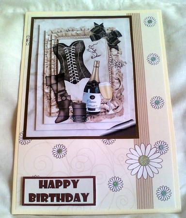 Coffee & Cream Basque, with Champagne, Pyramids by Karen Davies