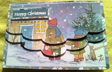 Coming Home Faux Envelope by Karen Davies