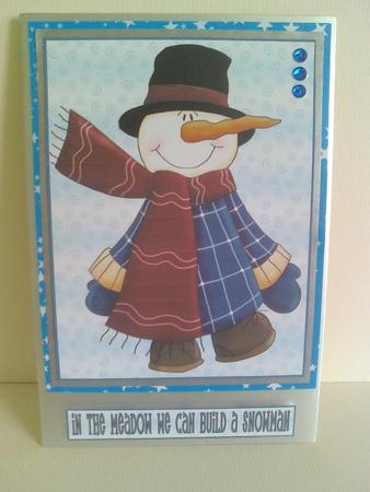 Snowmen Toppers by Karen Davies