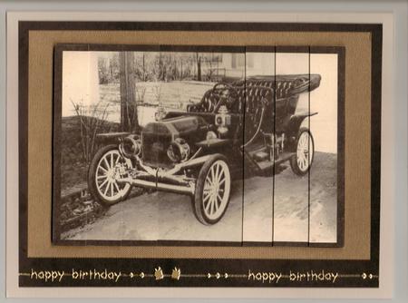Open Topped Vintage Car by Karen Davies