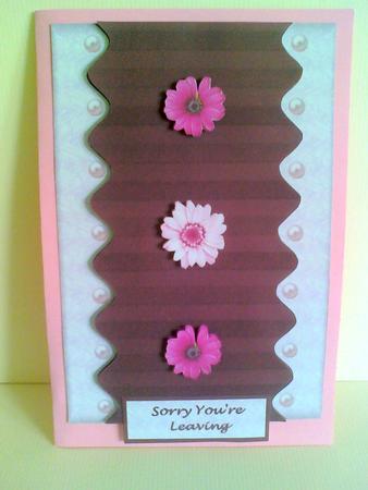 Leaving Card by Karen Davies