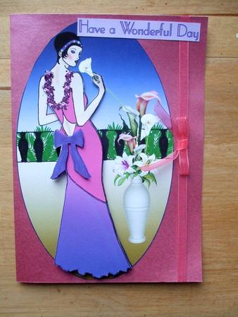 Lady with the Lillies by Karen Faulds
