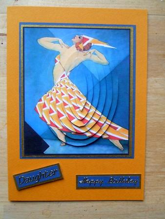Deco Dancer Pyramage by Karen Faulds