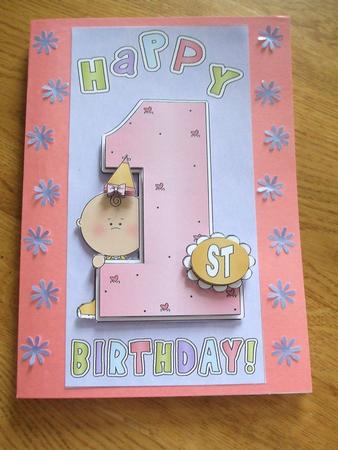 1st Birthday Girl Step by Step by Karen Faulds