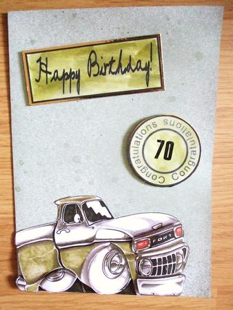 A Man & His Old Truck by Karen Faulds