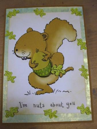 Cute Squirrel - 'i'm Nuts About You!' Step by Step by Karen Faulds