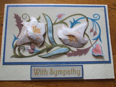 Jacobean Duo of Lilies by Karen Faulds
