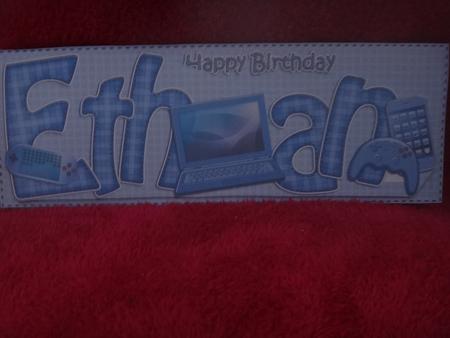 Birthday Ethan Gadgets & Gizmos Large Dl 3D Decoupage by Karen Hughes
