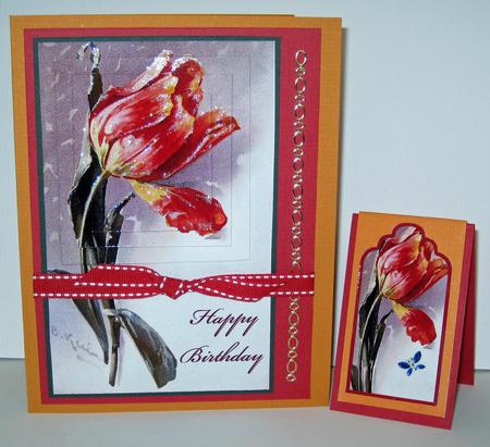 Tulip Panel by Karen Lindsay