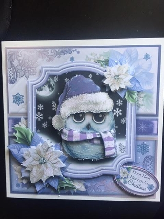 Hope your Christmas is a HOOT! by Karen Monaghan
