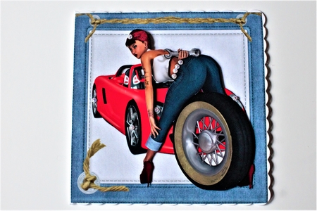 8x8 I Can Fix This Guys Mini Kit 1 by karen Moore