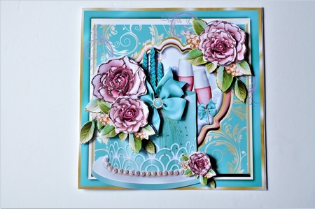 The Beautiful Birthday Cake by karen Moore