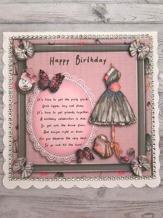 7x7 Little Black Dress Birthday Mini Kit  by Karen Parsons