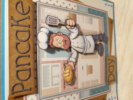 HOLY CRÊPE YOURE HOW OLD Humorous 7.5 Decoupage Card Kit by Karen Price