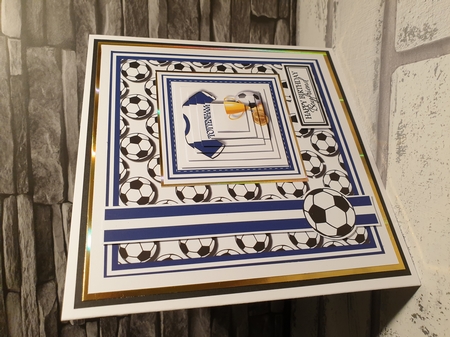 8x8 Tottenham Football Club Mini Pyramage Kit - x4 A4 Sheets  by Karen Price
