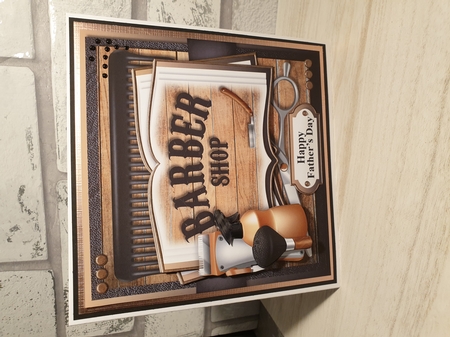 Barber Open Book by Karen Price