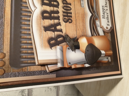 Barber Open Book by Karen Price