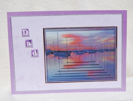 Boats on the Water Pyramage by Karen Smith