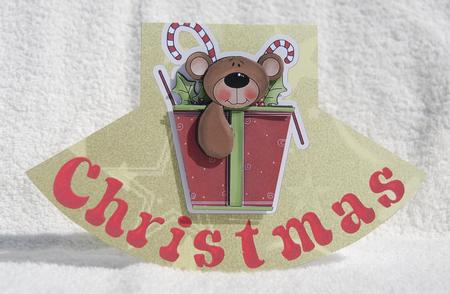 Christmas Bear Wobble Card by Karen Smith