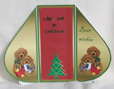 Christmas Puppies by Karen Smith