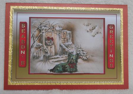 Sitting Waiting for Santa by Karen Smith